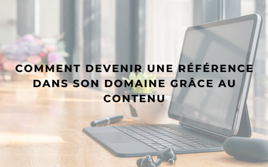 Comment devenir une référence dans son domaine grâce au contenu